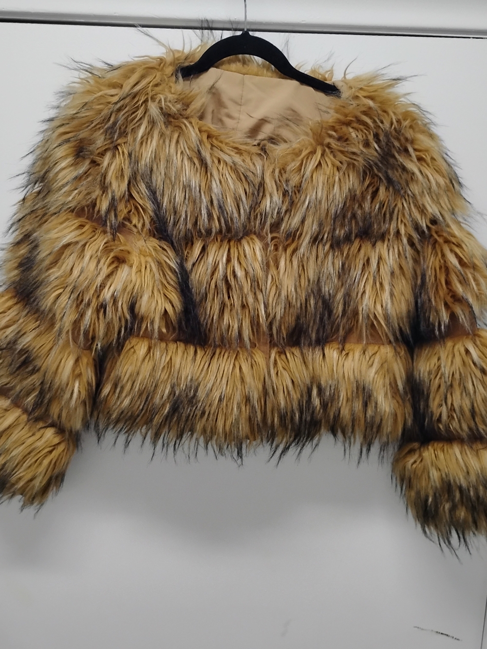 Womens Faux-Fur Jacket